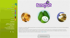 Desktop Screenshot of benefrut.com.mx